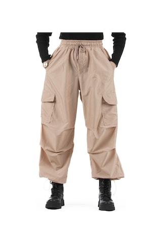 Sevitli Kargo Pantolon - Bej-1624-bej Bej