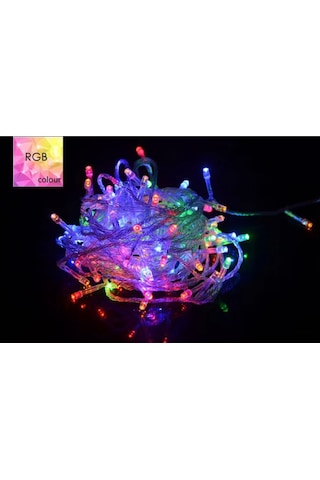 10 Metre Rgb Şerit Led, Işık Şerit İp Led, Dekoratif Rgb Led Aydınlatma, Rgb Yılbaşı Aydınlatması, 100 Ledli,