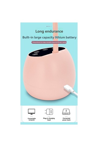 Xurunkeji M2 Masaüstü Fototerapi Lambası Masaüstü Kablosuz Depolama Akıllı Tırnak Lambası Lotus İndüksiyonlu Tırnak Lambası Tırnak Kurutucu Beyaz