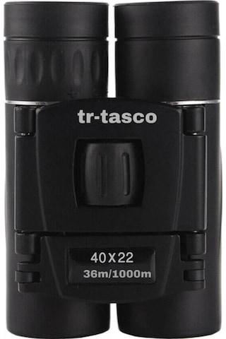 Tr 40x22 Cepte Taşımalı Kauçuk Kaplamalı Mini Dürbün 1000m/36m Düz Renkli