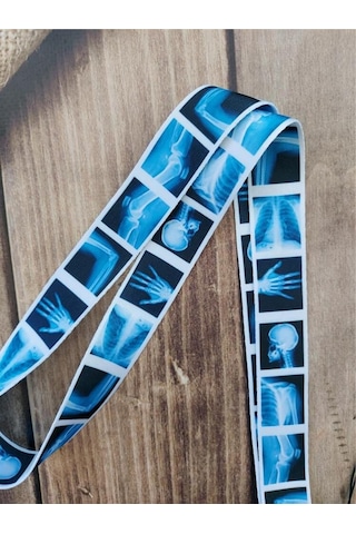 Röntgen Radyoloji Kart Askısı Yaka Kartı Boyun Askı İpi Telefon Askısı Yatay Dikey Kart Koruyucu