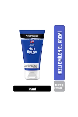 Neutrogena Hızlı Emilen El Kremi 75 ML Neutrogena Hızlı Emilen El Kremi 75 ML