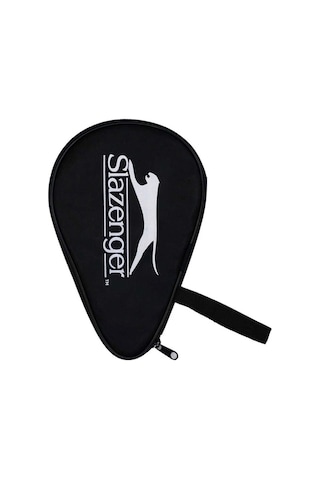 Premium Oyun Aksesuarı Tenis Koruma Koruyucu Kılıf Slazenger Masa Tenisi Raket Kılıfı Siyah