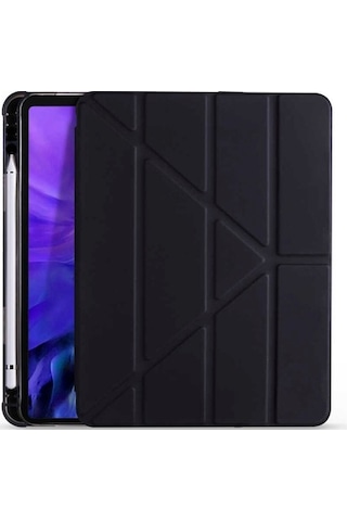 Xiaomi Uyumlu Mi Pad 5 / 5 Pro Kılıf Tri Folding Smart With Pen Case