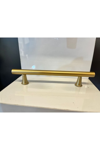 Berlin Metal Kulp 128mm Mat Altın Dolap Kapak Modern Tv Ünite Çekmece Mobilya Komidin Vestiyer Mat Altın