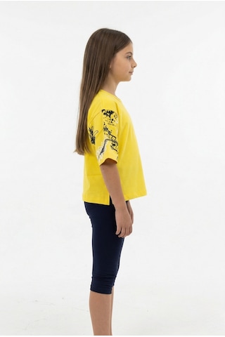 Toontoy Kids Toontoy Kız Çocuk Street Baskılı Tişört Diğer