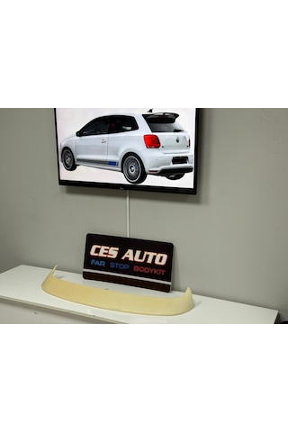 Vw Polo Uyumlu Wrc Bagaj Spoiler Plastik İthal Sıfır Ürün