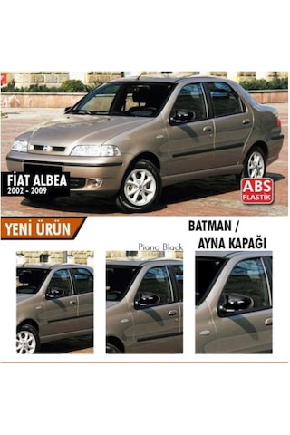Fiat Albea 2002-2009 Batman Yarasa Ayna Kapağı Piano Black Abs Fiat Albea 2002-2009 Batman Yarasa Ayna Kapağı Piano Black Abs