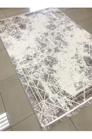 Padişah Halı Santo 60892 071 Serisi Akrilik Salon Oturma Yatak Odası Halısı Kahverengi - Bej