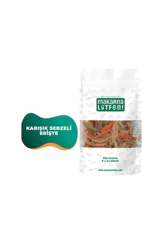 Karışık Sebzeli Erişte +8 Ay-200 Gram