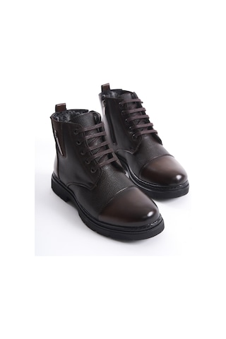 Garantili Darko Soğuk Geçirmez Kürklü Çocuk Bot Kahverengi