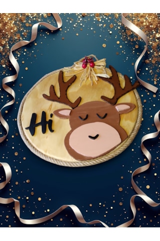 Yılbaşı El Yapımı Ahşap Kapı Ve Duvar Süsü Yılbaşı Hediyesi