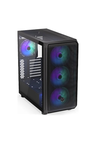 Arx 700 Argb Mesh Temperli Cam Usb 3.2 Gen 2 Mid Tower Atx Gaming Kasa Ey2a013