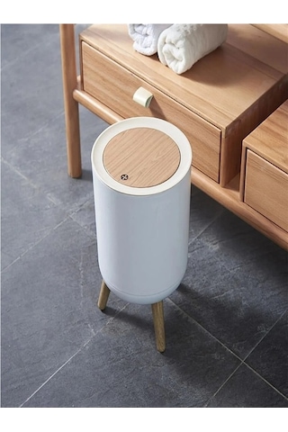 Maoyaya Kapaklı 7l Basket Çöp, Çok Renkli, Basın Kovası, Tuvalet Çöp Tenekesi Çok Renkli