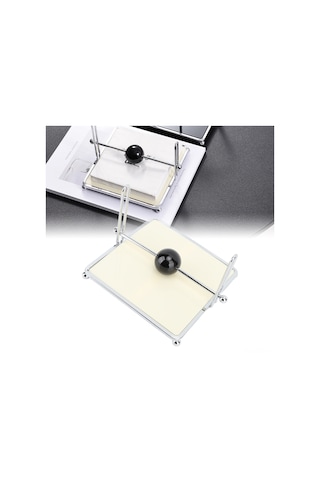 Geeroyoo Klasik Tarzlı Krem Renkli Dikdörtgen Peçete Tutucu, Merkezi Top Bar İle Rüzgarlı Ortamlarda Sağlık, Mutfak, Restoran Ve Otel İçin Dayanıklı Demir Peçete Tutucu Süt Beyazı