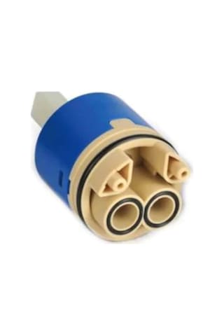 Mix Aç-Kapa Batarya Musluk Kartuşu 35 Lik - Ayaklı Kartuş 1 Mavi