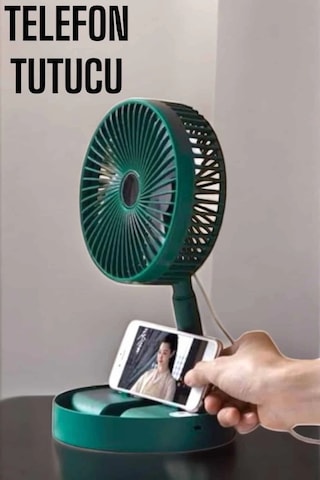 Mey Najmaddin Mini Fan Soğutucu Telefon Tutucu Vantilatör Najmaddin