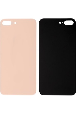 Teknonet Apple Uyumlu iPhone 8 Plus Batarya Kapağı - Siyah Siyah
