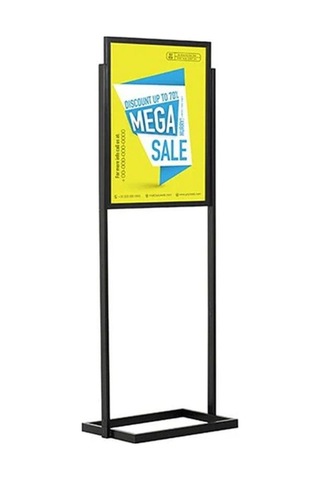 Eko Poster Pano Tek Katlı B2 50x70cm Siyah 50x70