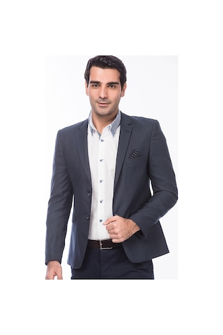 C9021 Dewberry Erkek Ceket-indigo İndigo