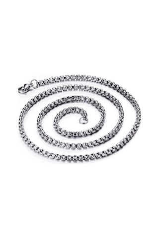 Chavin Gri 80 Cm. 3 Mm. Erkek Çelik Zincir Dh01 (478255522) Çelik