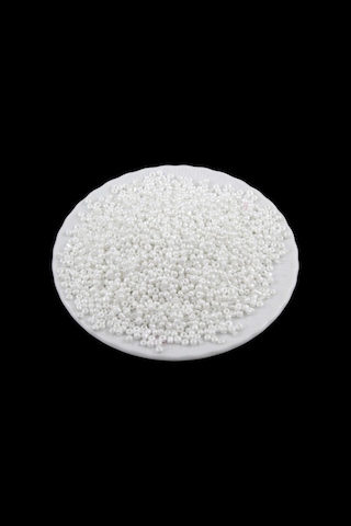 3 Mm Süt Beyaz 08 Kum Boncuk 100 Gr 6000 Adet