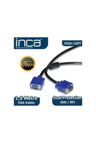 Inca Ivga-15pt 1,5mt Vga Kablo Kdo