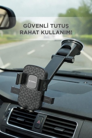 Özel Üretim Vakumlu Ayak Pratik Navigasyon Standı Jx066 Siyah Telefon Tutucu Araç İçi 2si1
