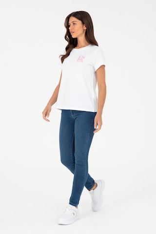 U.S. Polo Assn. Kadın Koyu Mavi Skinny Fit Jean Pantolon 50289155-DN0023