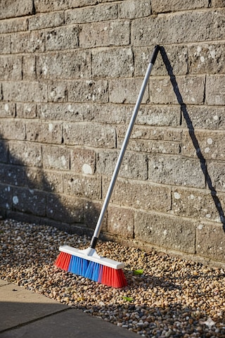 Profesyonel 40 CM Bahçe Ve Dış Mekan Fırçası - 120 CM Metal Saplı Set