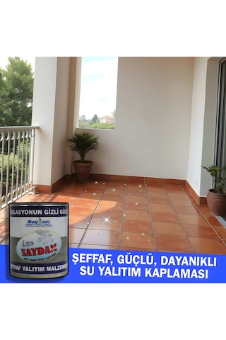 Boysat Sıvı Cam İzo Saydam Glass Seramik Karo Mermer Şeffaf Yalıtım 2 Kg