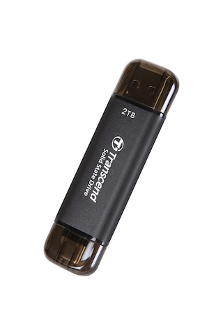 Transcend TS2TESD310C 2 TB External SSD ESD310C USB 10Gbps  Type C/A Taşınabilir Disk