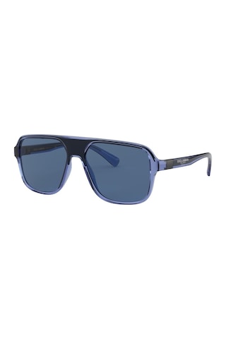 Dolce Gabbana 0dg6134 325880 57 Erkek Güneş Gözlüğü Siyah - Mavi