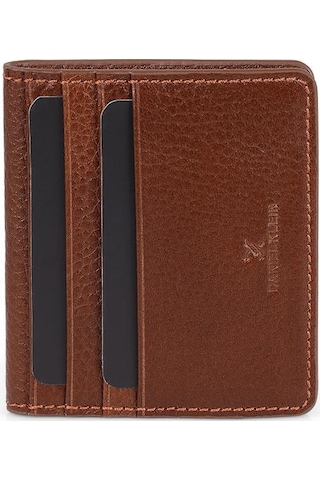 Daniel Klein Dkl5239-4 Gerçek Deriden Üretilme Kahverengi Erkek Cüzdan&kartlık Kahverengi