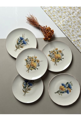 Porser Lily Tuval Pasta Takımı 21cm 6 Kişilik 6 Parça Tvl6ptprs10 Çok Renkli