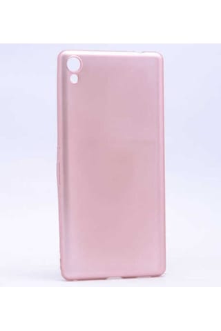 Sony Xperia Xa Ultra Kılıf Zore Premier Silikon Kapak Rose Gold