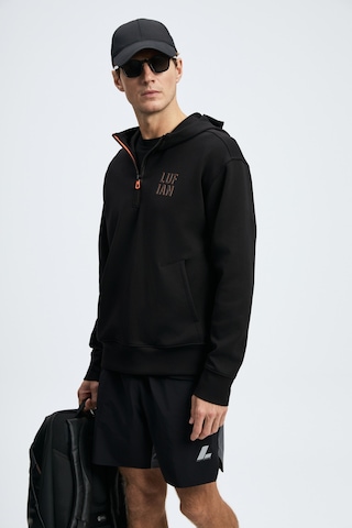 Lufian Grayson Erkek Sweatshirt 112030216 Siyah