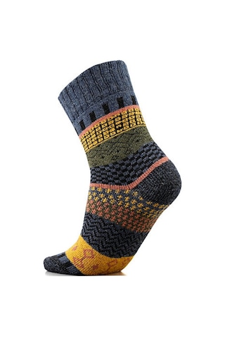 Techsport Svea Yeşil Unisex Günlük Yün Çorap Svea-jeans Renkli Renkli