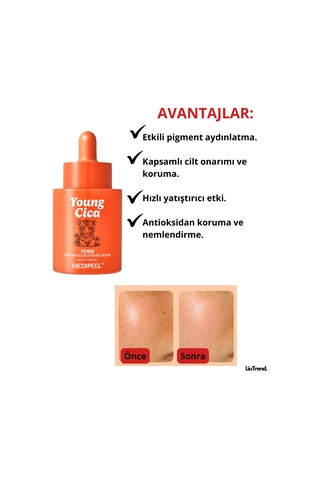 Medipeel Young Cica Pdrn Glutathione Serum 50 Ml Pdrn Ve Glutatyon İle Aydınlatıcı Serum