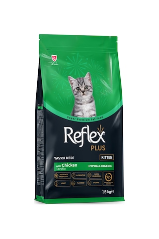 Reflex Plus Hipoalerjenik Tavuklu Yavru Kedi Maması 1,5 Kg