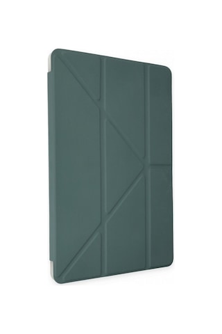 Apple Uyumlu iPad Pro 4. Nesil M2 2022 11 Inç Tablet Silikon Kılıf Origami Pencil Kılıf