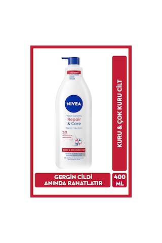 Besleyici Vücut Sütü 400ml Ve Repair&care Nemlendirici Losyon 400ml, , Kuru Cilt