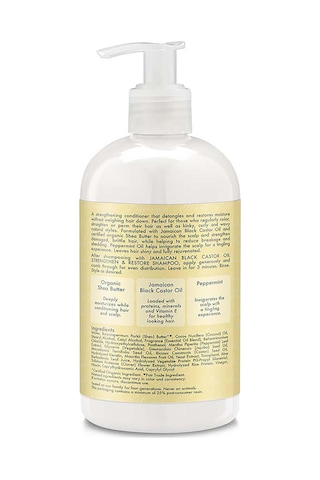 Shea Moisture Jamaican Black Castor Oil Güçlendirici ve Onarıcı Saç Kremi 384 ML