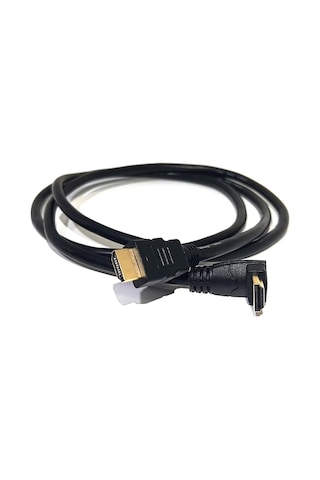 1.5 Metre Hdmi Kablo 90 Derece 1.5mt HDMI L Kablo HDMI Erkek
