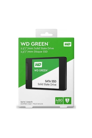 Wd Green, Wds480g3g0a, 480gb, 545/465, 3d Nand, 2,5" Sata, Ssd