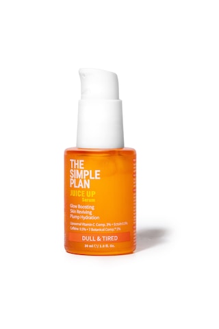 The Simple Plan Juice Up Serum %3 Lipozomal C Vitamini + %0,5 Ektoin + %0,5 Kafein, Donuk Ve Yorgun Cilt, 30 Ml