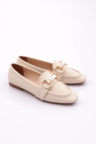 Dgn 5027 Kadin Loafer Ayakkabi Ten