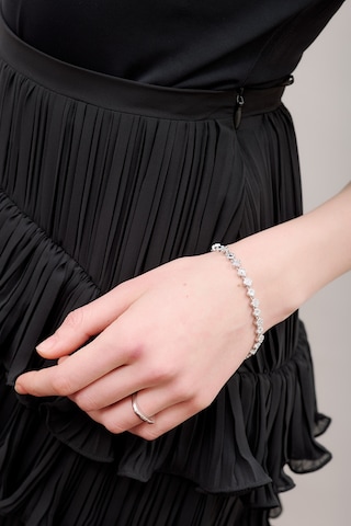 Manuka Küçük Yonca Detaylı Bileklik Gümüş Aw25blk00049-82 Gümüş