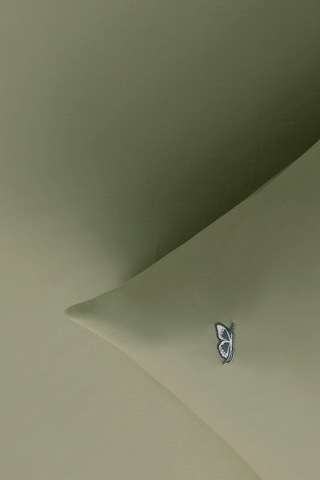 Sarev New Slow City Defne Yeşili %100 Pamuk Tek Kişilik Lastikli Çarşaf Seti Yeşil