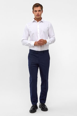 Süvari Bol Kalıp Geniş Paça Premium Kalite Düz Erkek Kumaş Pantolon Lacivert